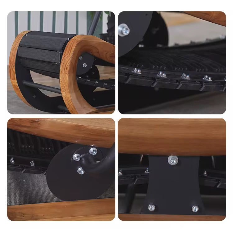 R2000 Handcrafted Solid Wood Curved Resistance Treadmill From The Studio Collection Exclusive Edition