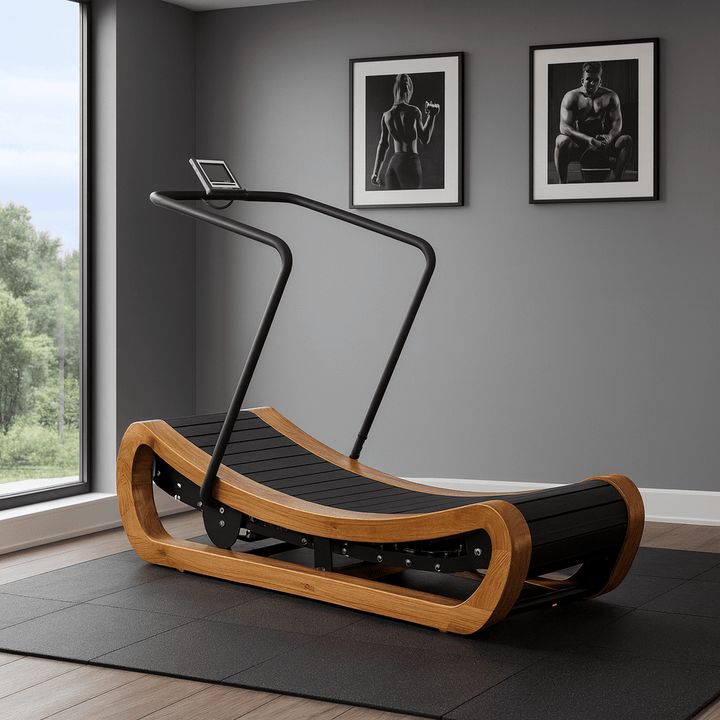 R2000 Handcrafted Solid Wood Curved Resistance Treadmill From The Studio Collection Exclusive Edition